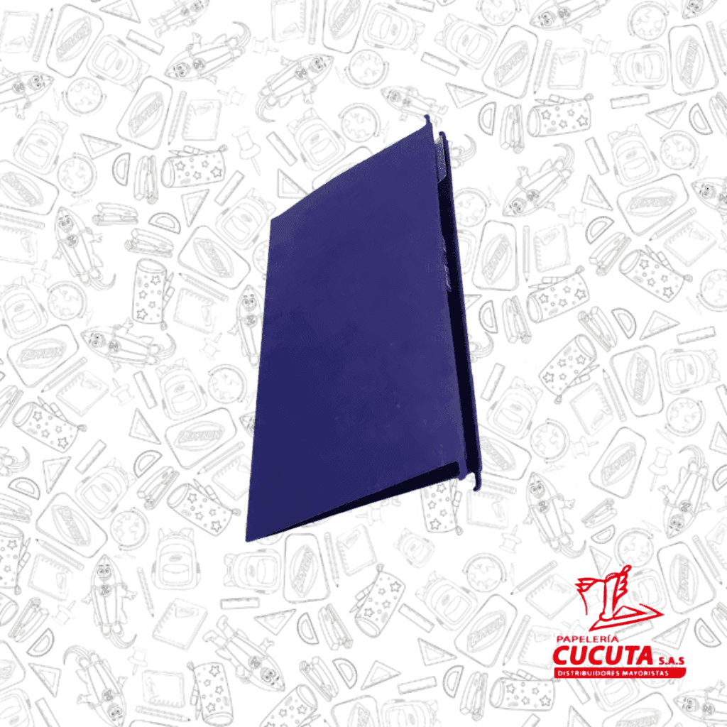 CARPETA COLGANTE CARTON AZUL VARILLA PLA