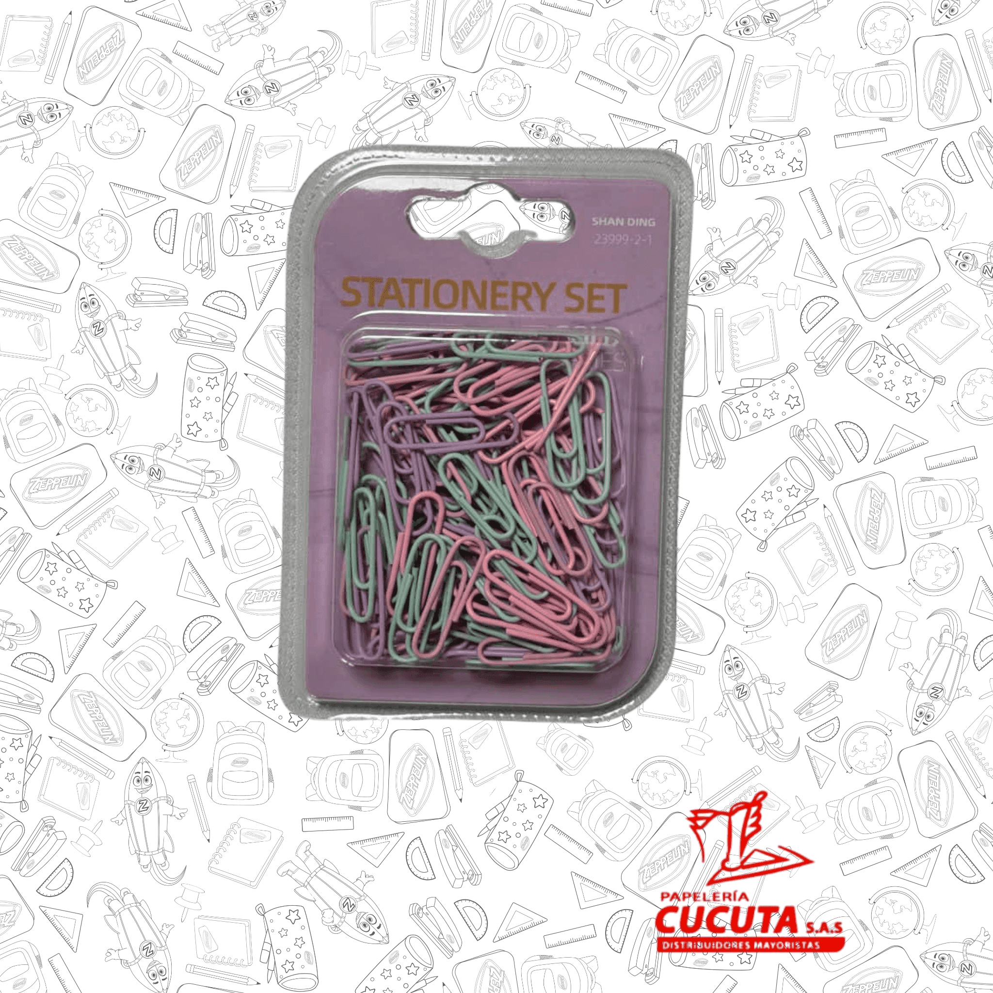 CLIPS Y CHINCES  PASTEL REF. 23999 -4-1-2-5 vista 3