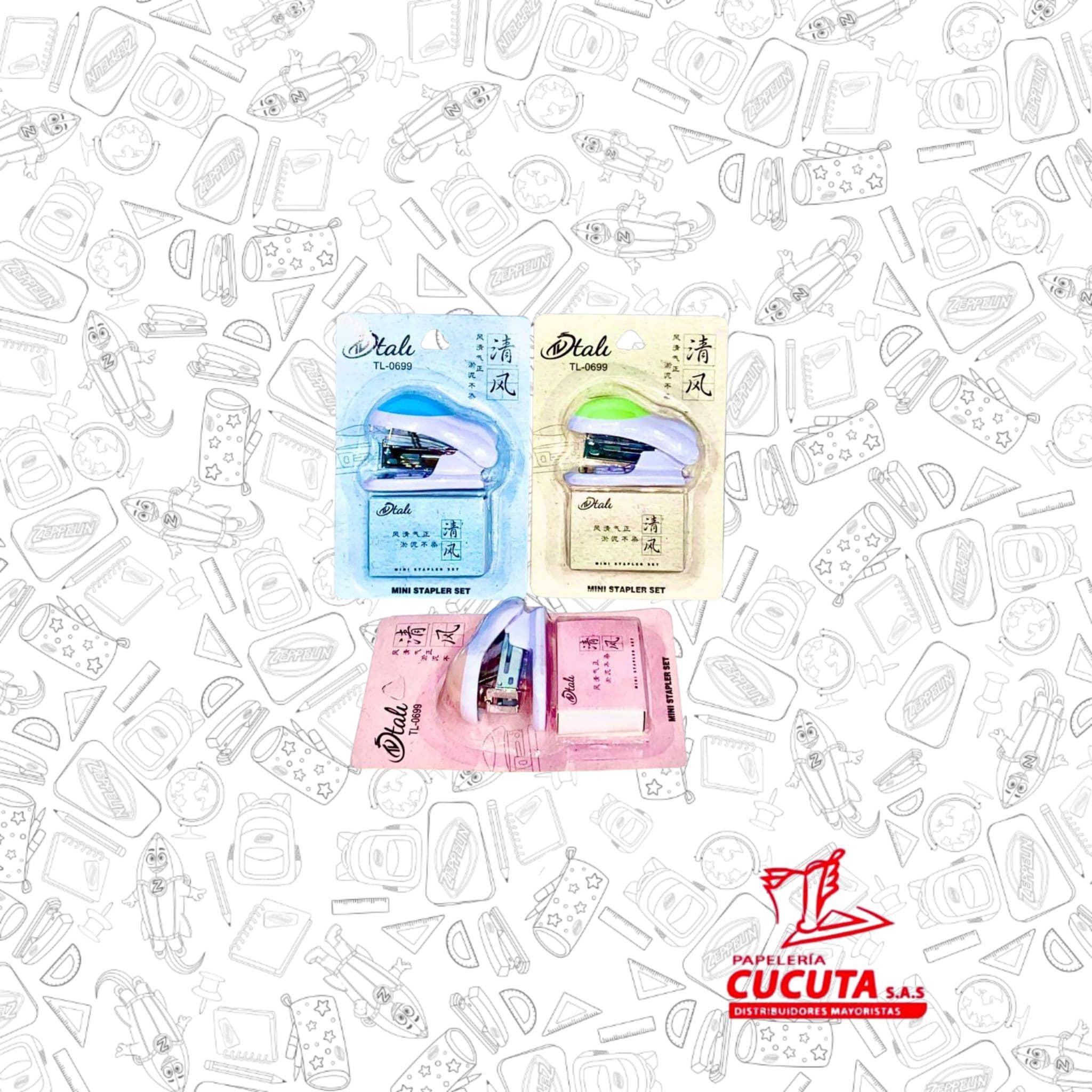 GRAPADORA MINI + GRAPAS R/ 0699 /0319/6803