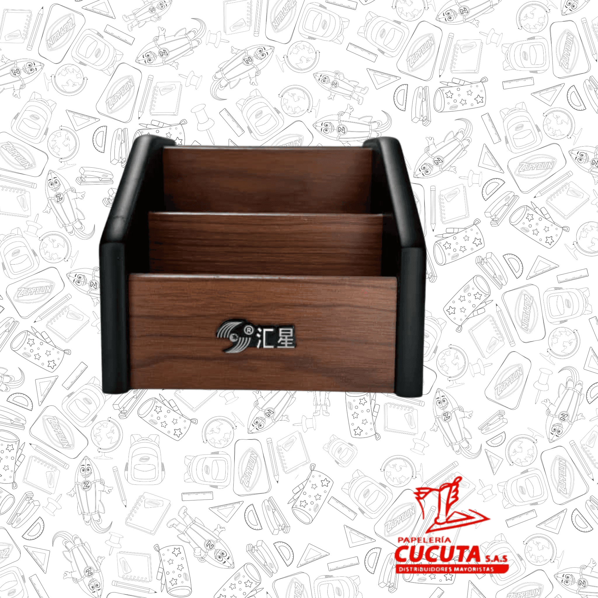 ORGANIZADOR DE MADERA X 4 HX 1010 CLARK vista 3