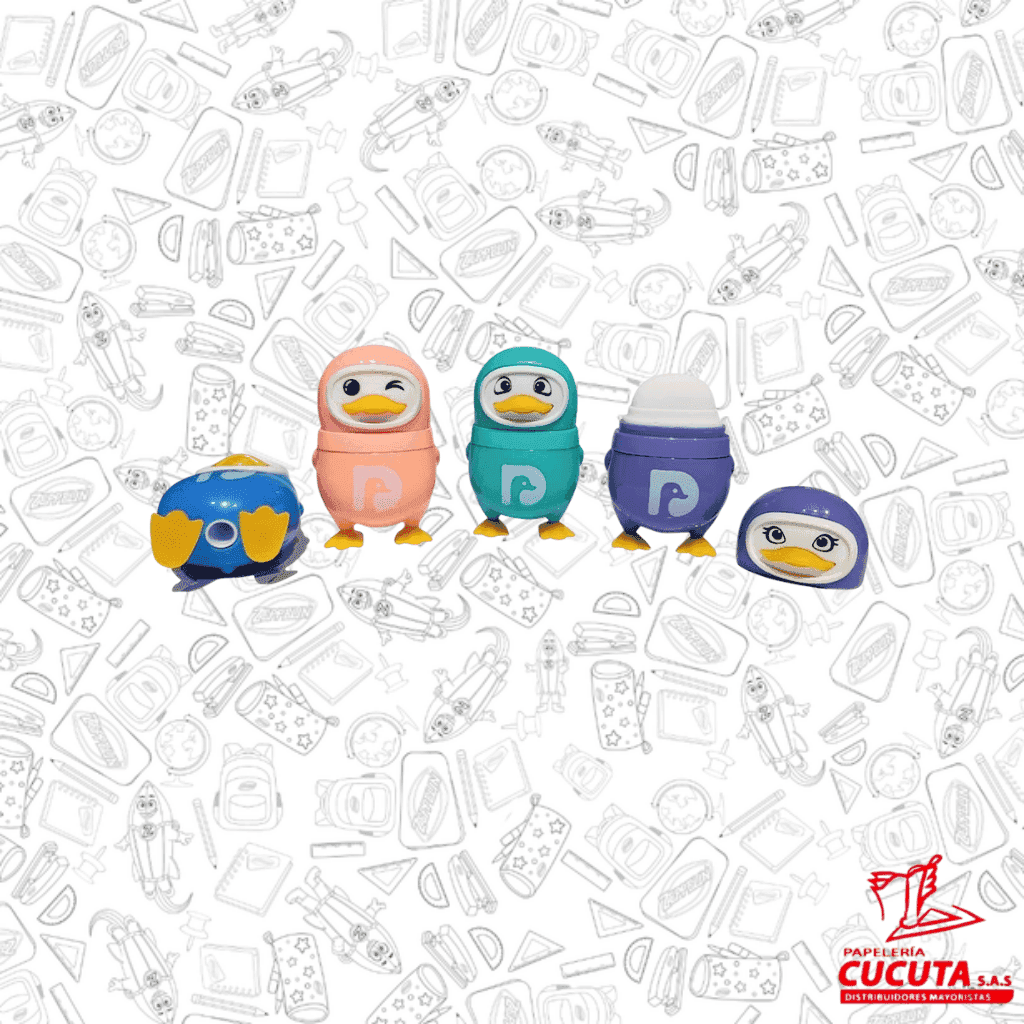 SACAPUNTA PINGUINO CON BORRADOR ZD 0099