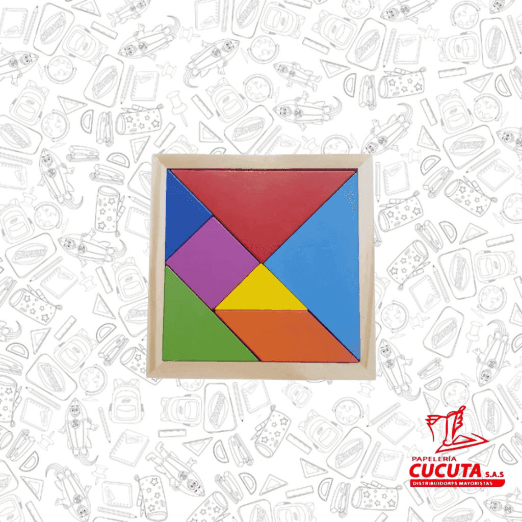 TANGRAM MADERA MEDIANO  14.5X14.5 R/F 0215