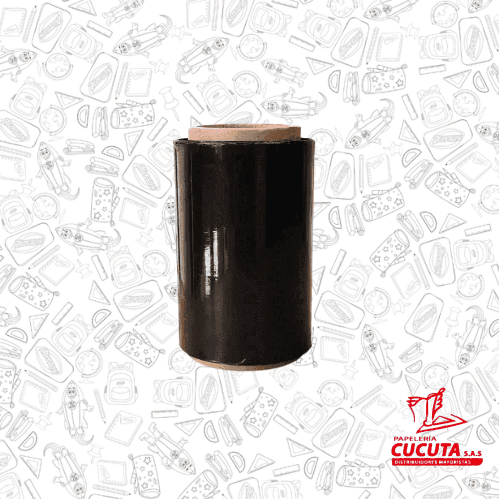 PAPEL CHICLE NEGRO 16.5CM X 20MIC 800G