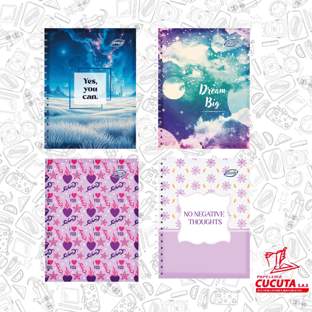 CUADERNO 95 7 MT MIXTO MUJER ZEPPELIN NUEVO PC36 vista 2