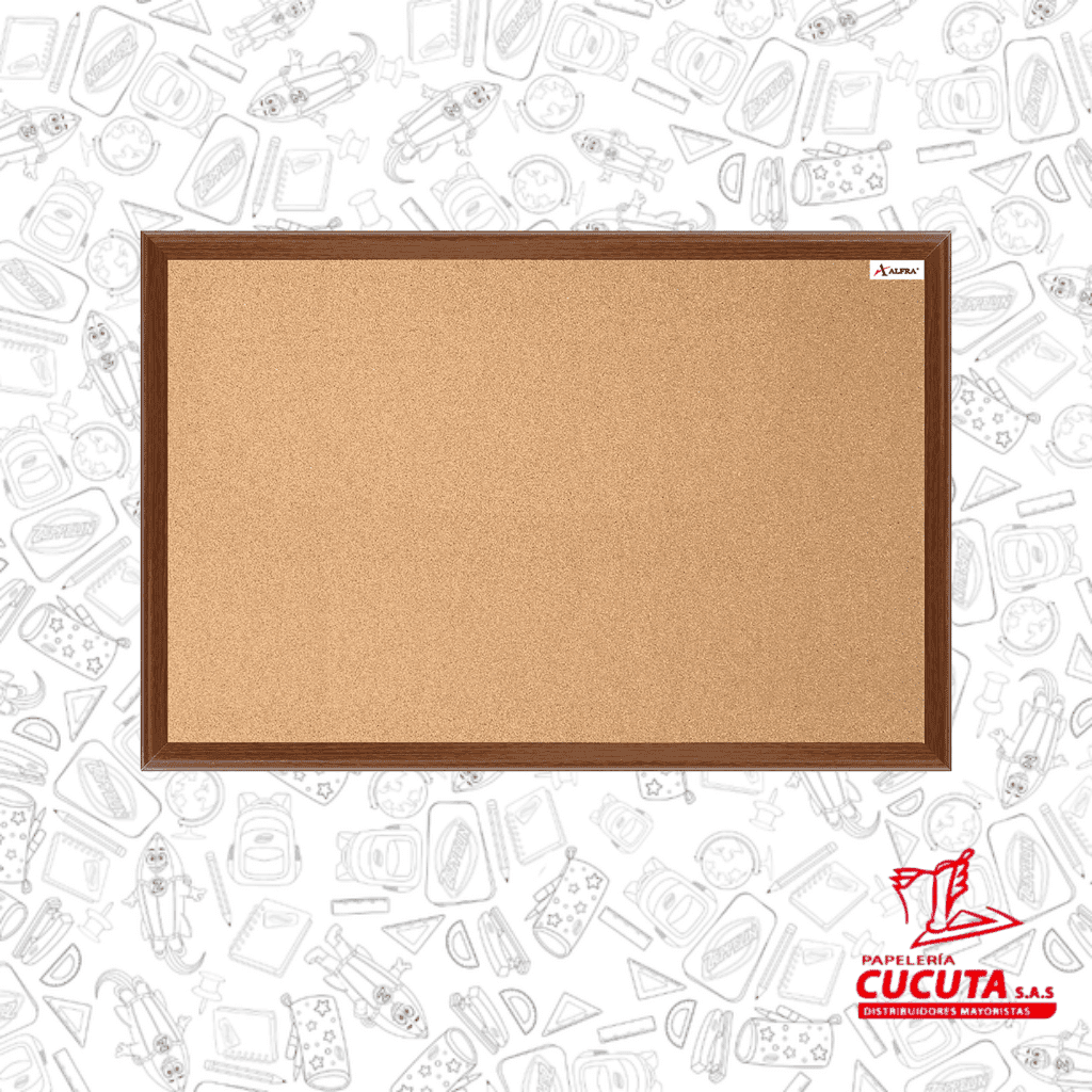 TABLERO CORCHO 80 X 120 7775 CONDOR