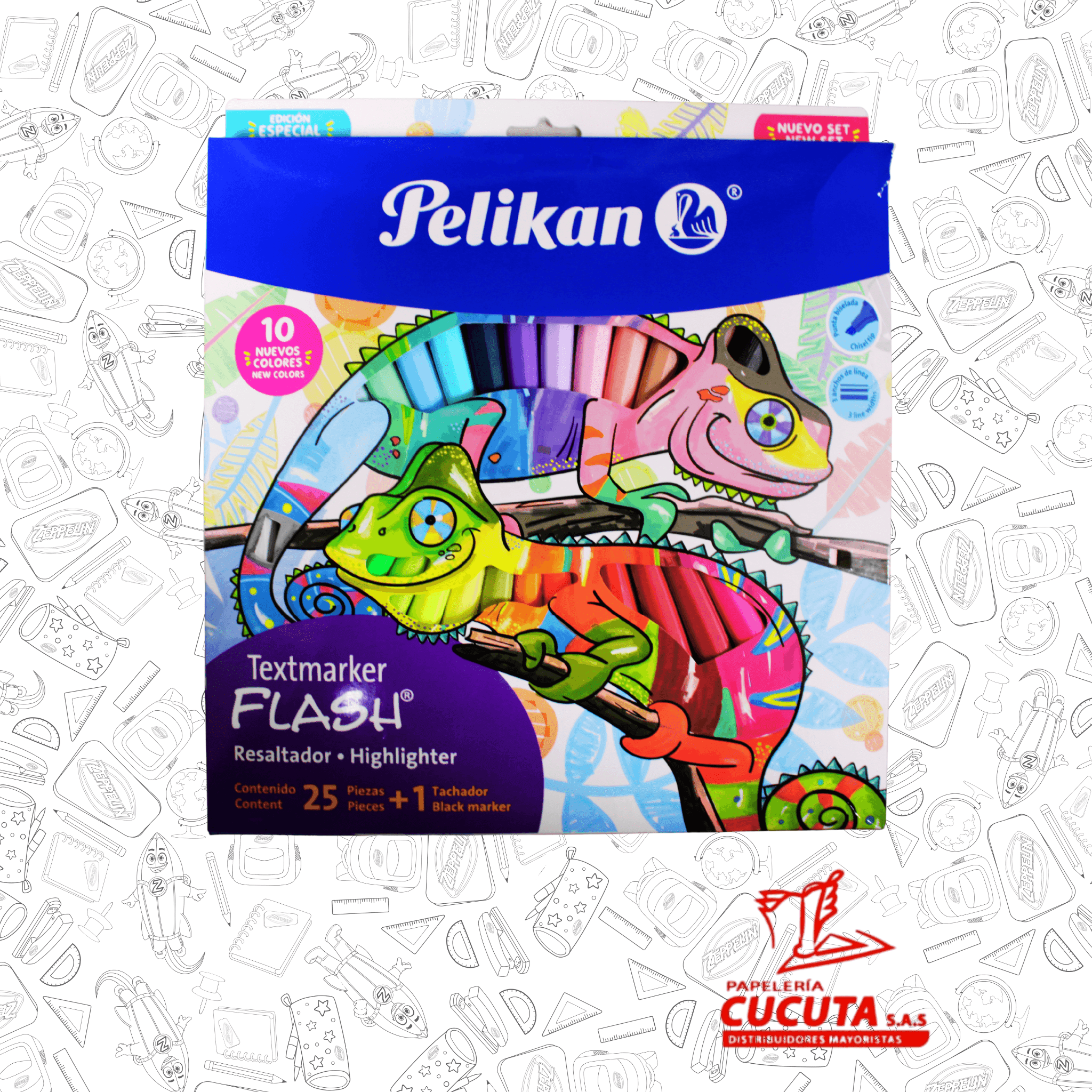 RESALTADOR TEXTMARKER X 26 CAMALEON PELIKAN
