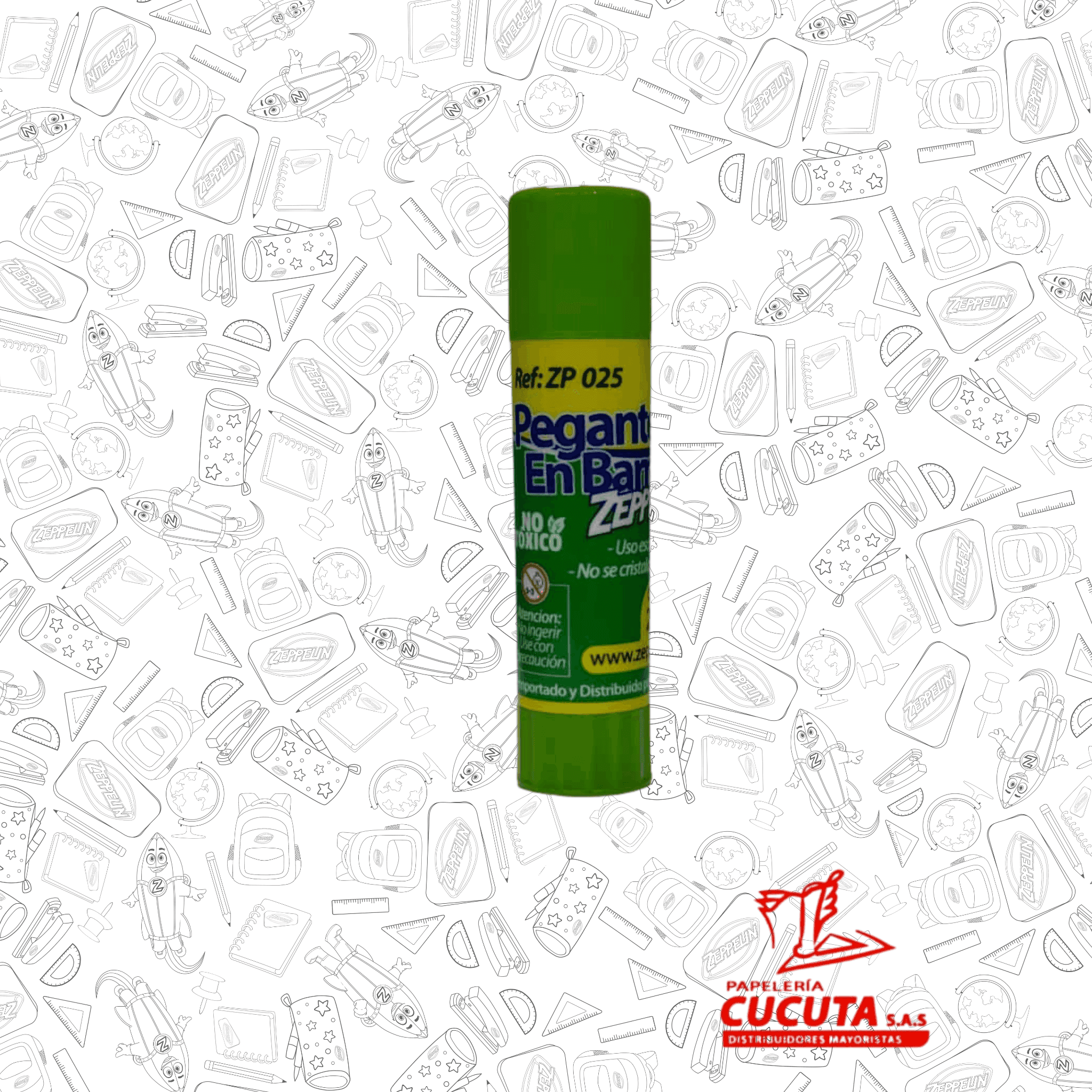 PEGANTE BARRA 21 G ZP025 PCX384 TAPA VERDE ZEPPELIN