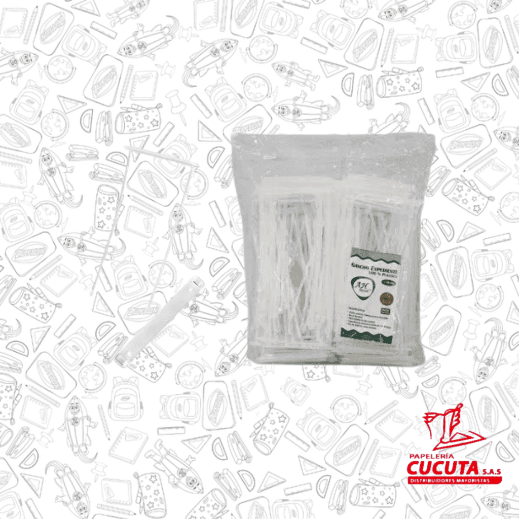 GANCHO EXPEDIENTE PLASTICO X 20 ROYAL