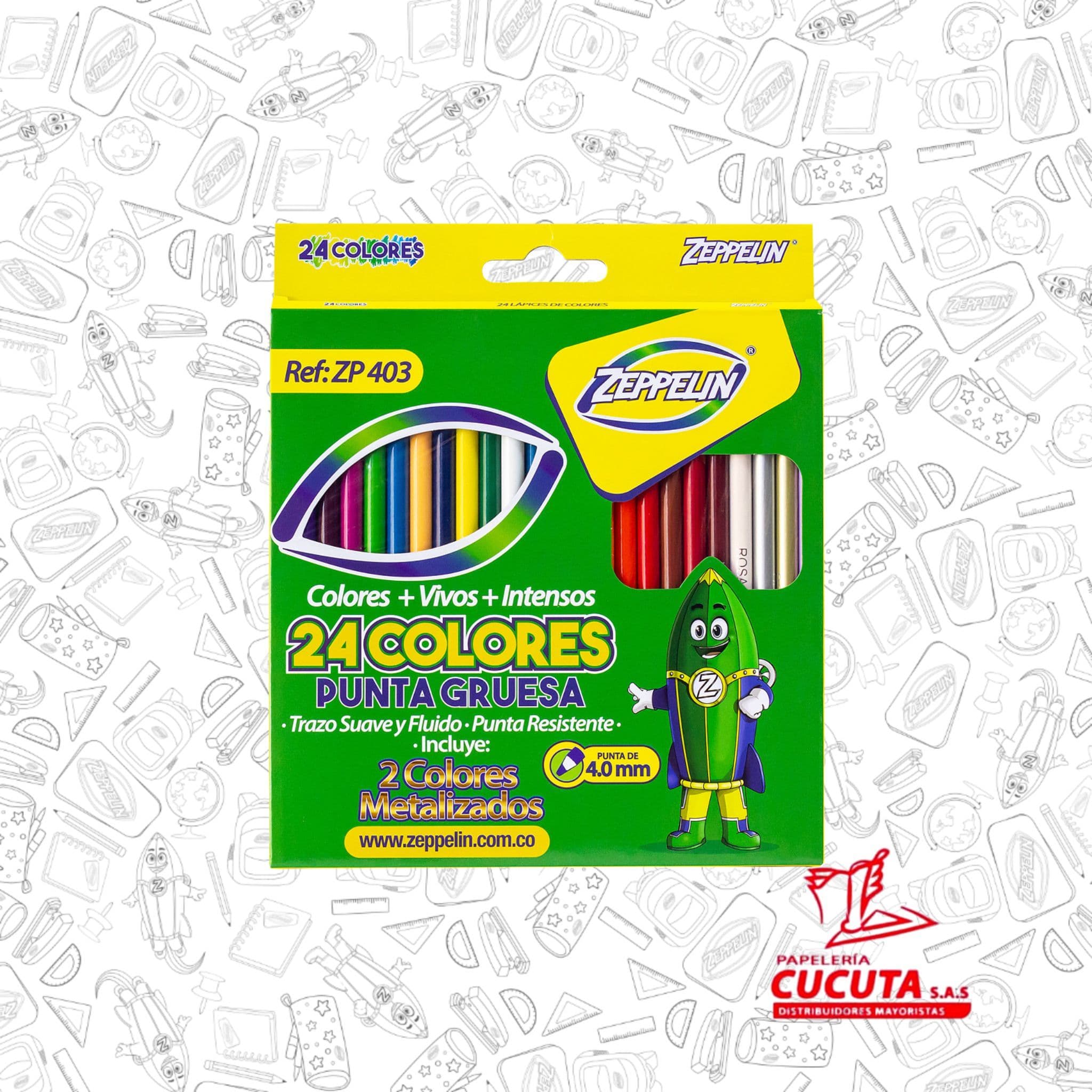 COLOR X 24 ZEPPELIN ZP 403 PCX120