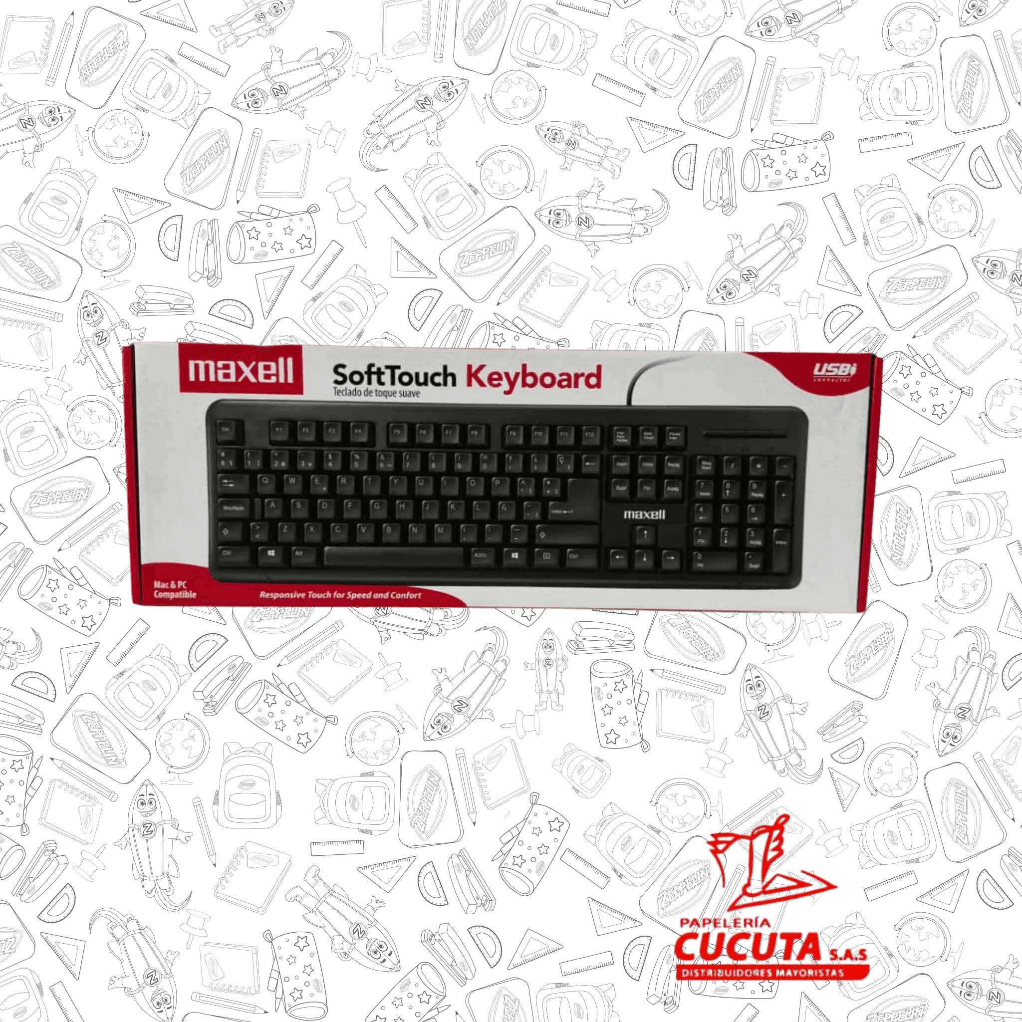 TECLADO MAXELL ALAMBRICO