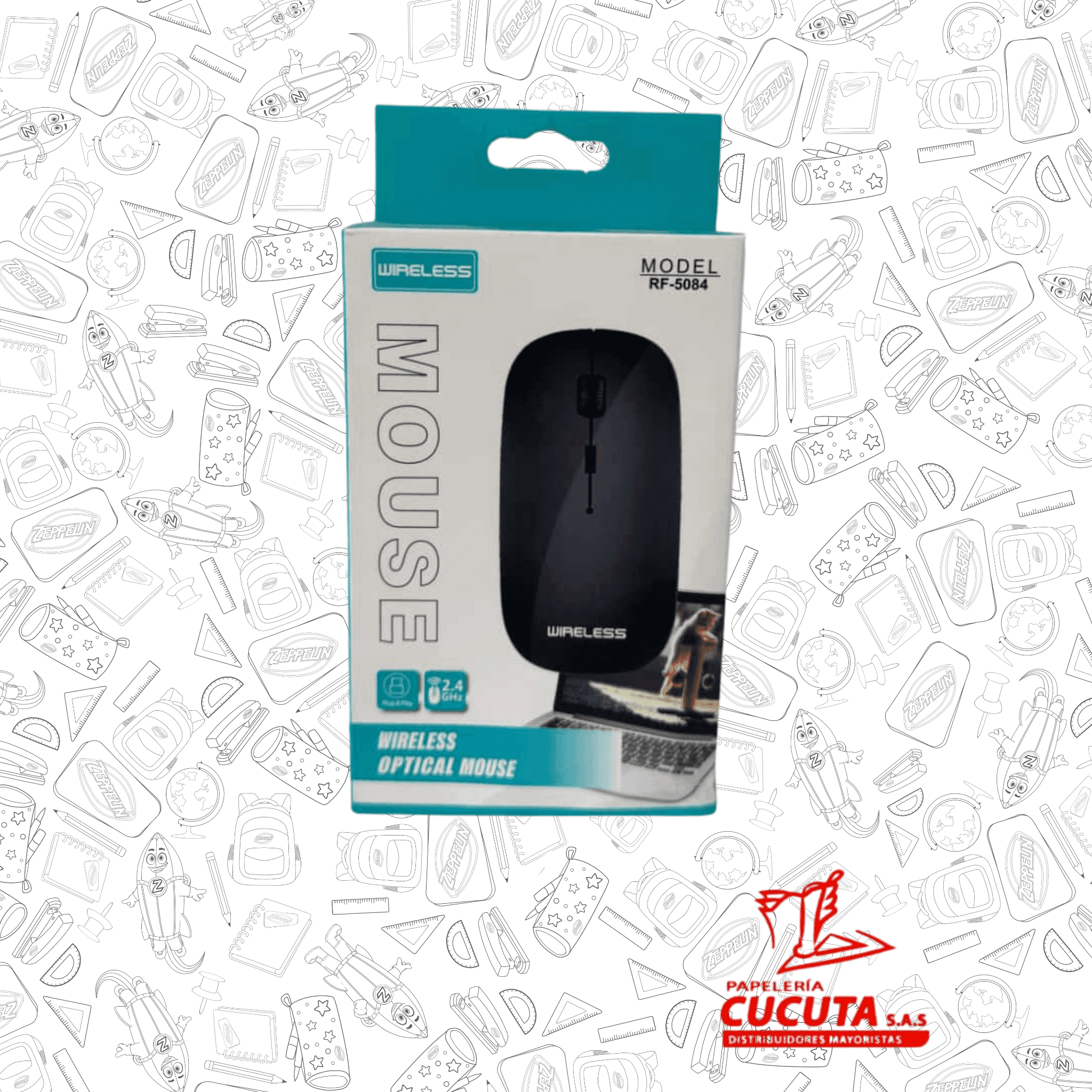 MOUSE INALAMBRICO R/F 5084 CLARK