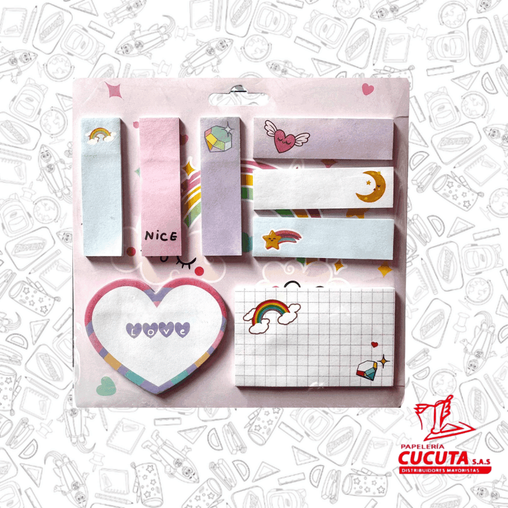 NOTAS ADHESIVAS MOTIVOS YSD-7786