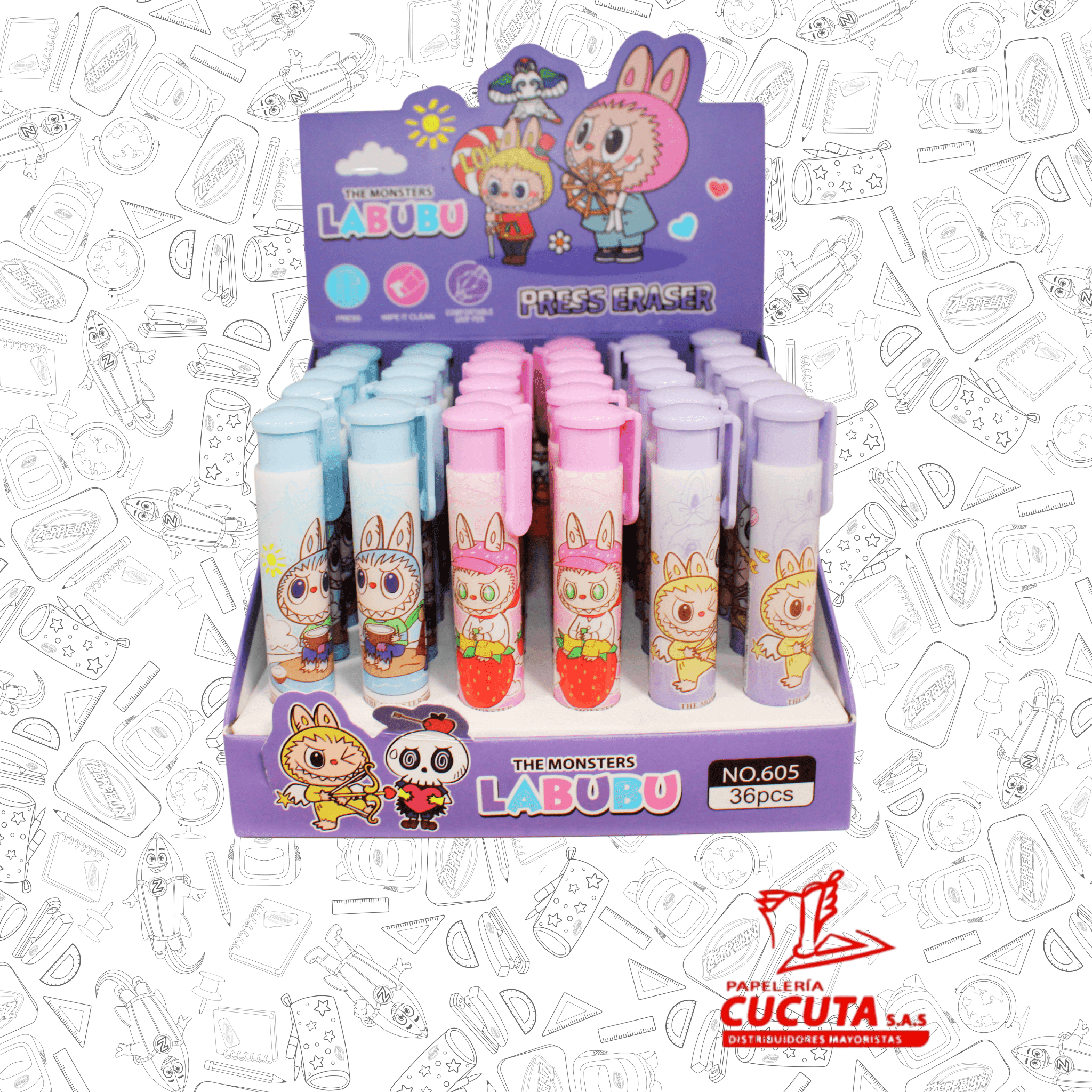 BORRADOR RETRACTIL ESTAMPADO PTQ1331 PTQ1371 PA2200