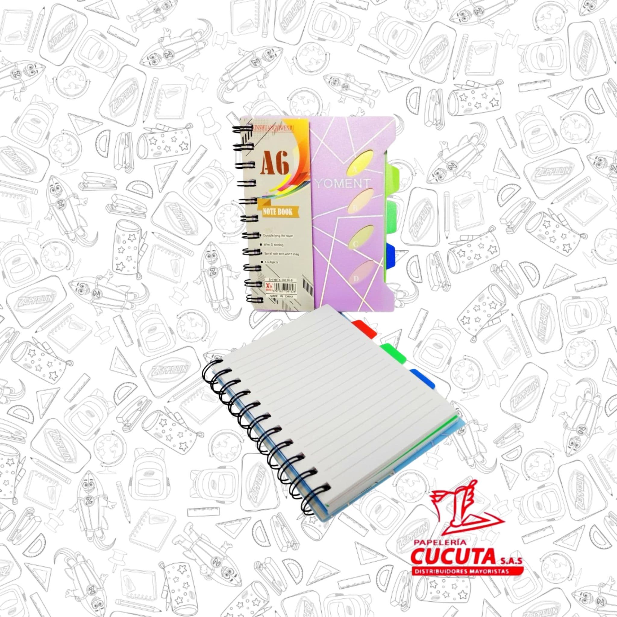 LIBRETA ARGOLLADA NT-3