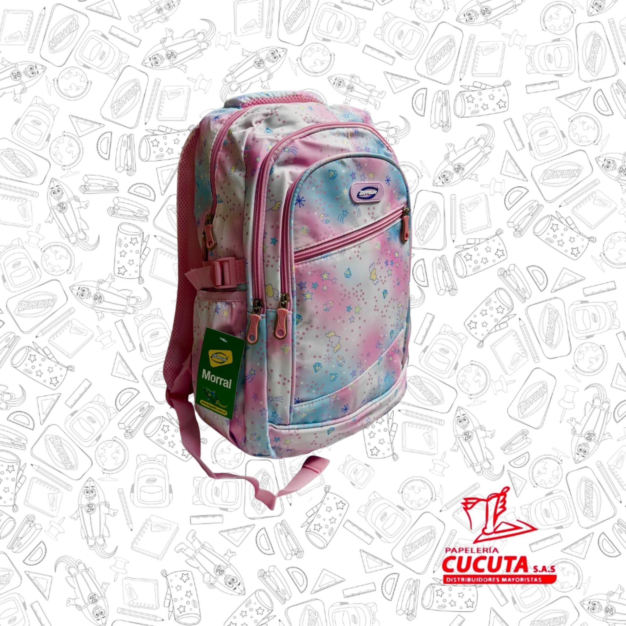 MORRAL ESTAMPADO PASTEL ZEP-397-P NIÑA