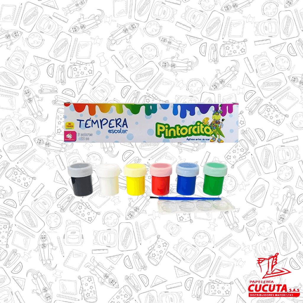 TEMPERA POWER PINTORCITO Y CAROSELLO