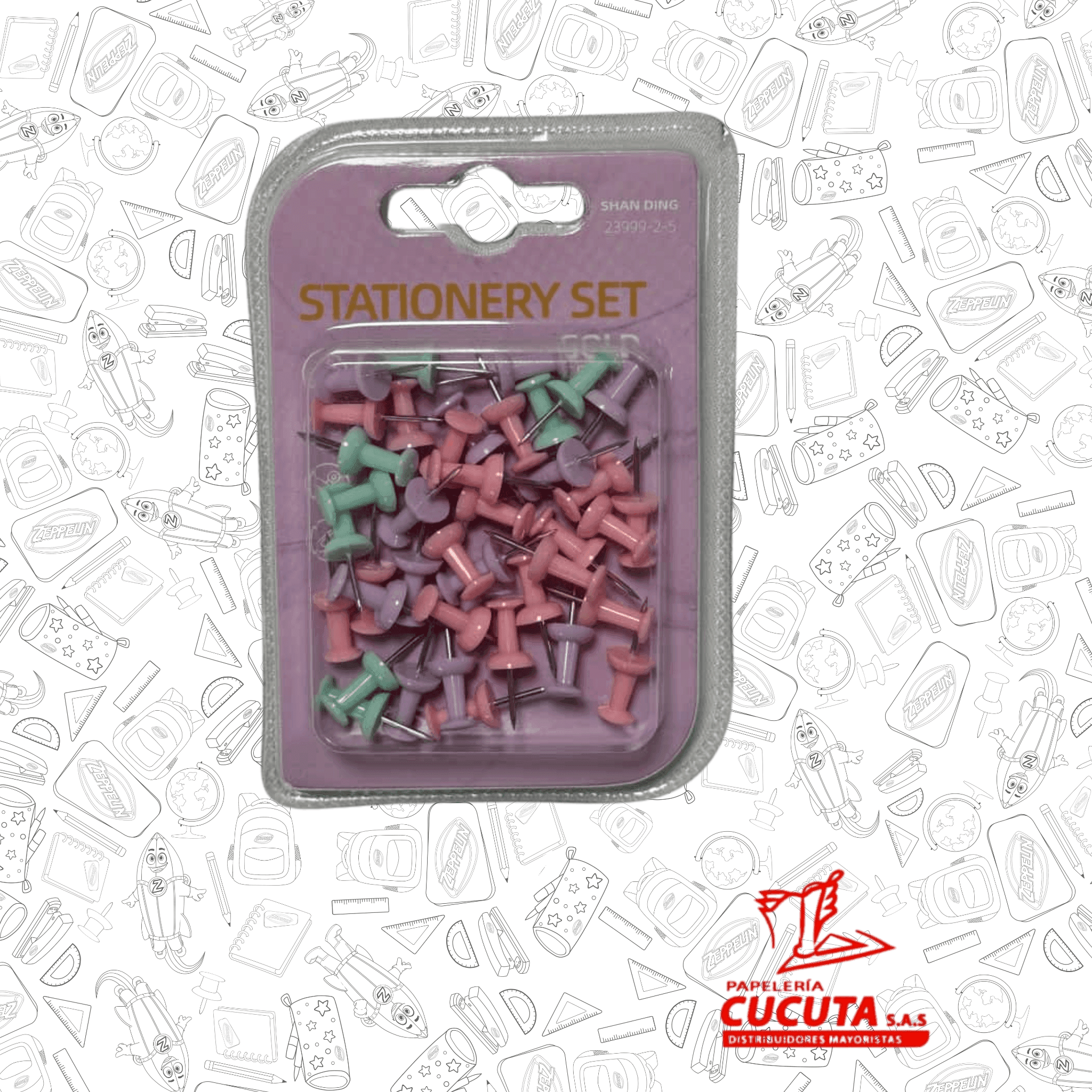 CLIPS Y CHINCES PASTEL REF. 23999 -4-1-2-5