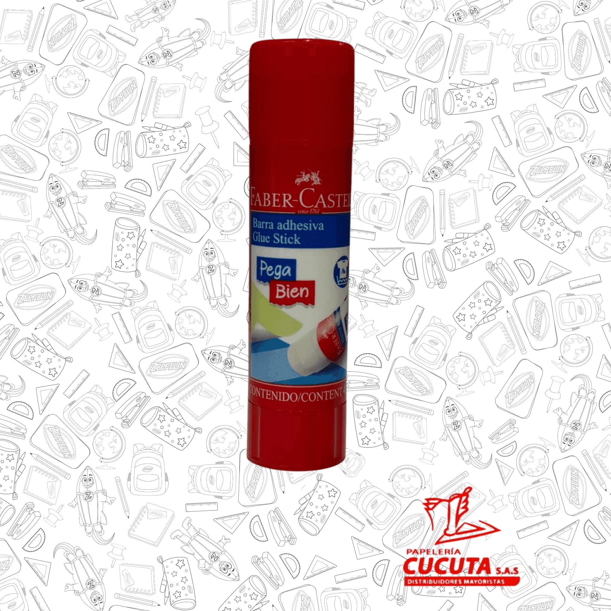 PEGANTE EN BARRA DE 40GR FABER-CASTELL