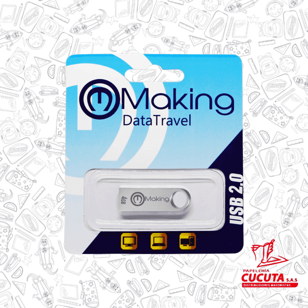 MEMORIA USB 4 GB MAKING METALICA