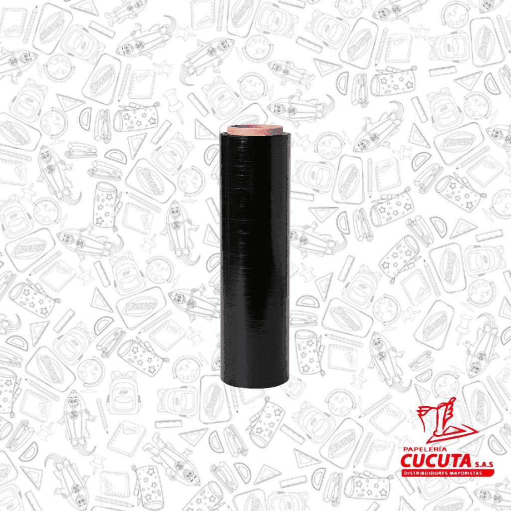 PAPEL CHICLE NEGRO 33CM X 20MIC 1490G