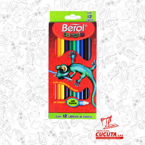 COLOR RECREO BEROL X 12 LARGO
