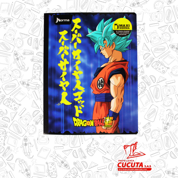 CUADERNO COSIDO GRANDE G/M 100HJ-1 MAXI NORMA