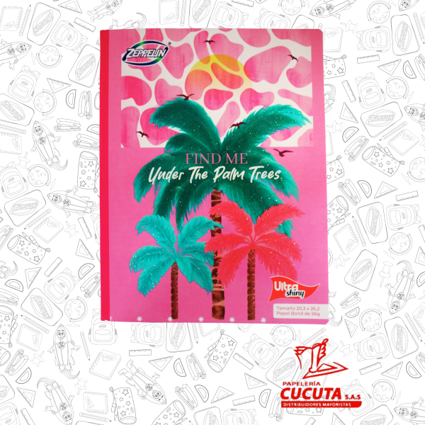 CUADERNO COSIDO 100HJ  GDE -2 ULTRA SHINY 20.3X26.2 PCX30 ZPP