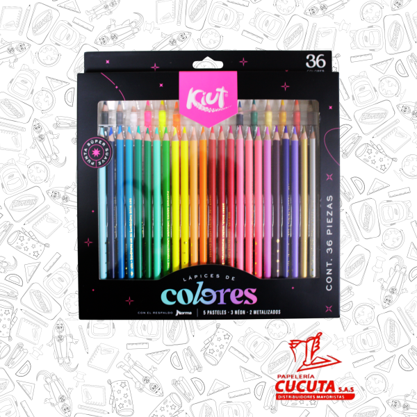 11 COLOR X 36 KIUT NORMA