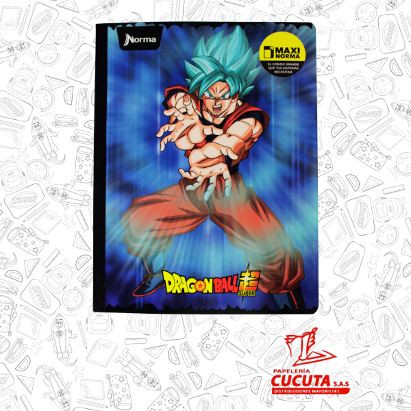 CUADERNO COSIDO GRANDE G/M 100HJ-1 MAXI NORMA