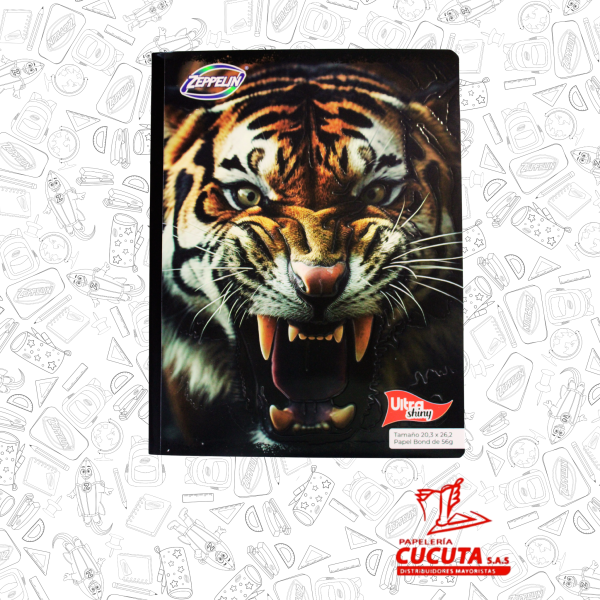 CUADERNO COSIDO 100HJ  GDE -2 ULTRA SHINY 20.3X26.2 PCX30 ZPP