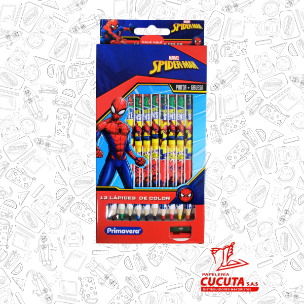 COLOR X 12 PERSONAJES PRIMAVERA