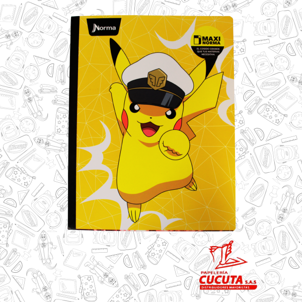 CUADERNO COSIDO GRANDE G/M 100HJ-1 MAXI NORMA