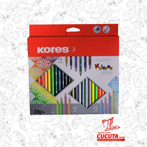 9 COLOR TRIANGULAR STYLE X 26 KORES