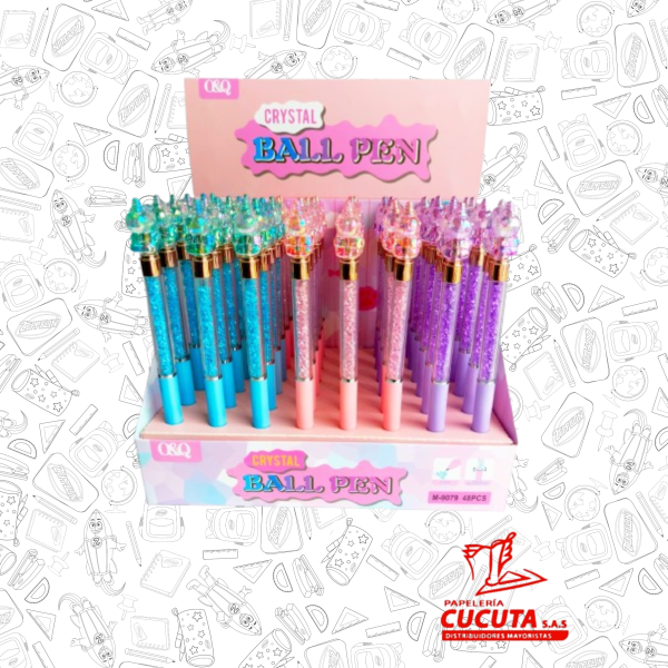 BOLIGRAFO DECORADO UNICORNIO R/ 1326