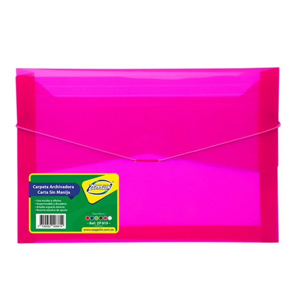 ARCHIVADOR CARTA SIN MANIJA  ZP019 ZEPPELIN