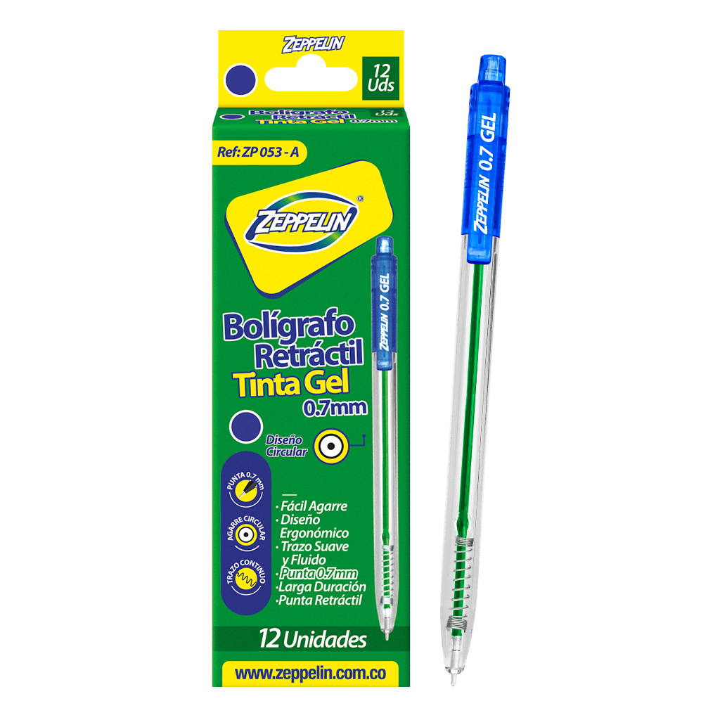 BOLIGRAFO ZEPPELIN RT GEL.7 ZP053