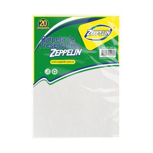 ZP 205 Carpeta Presentacion Tipo Kimberly CARPETA KIMBERLY BLANCO GRANITO