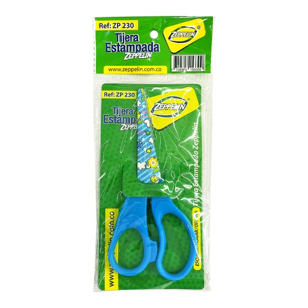 TIJERA PUNTA ROMA ESTAMPADA REF. ZP230 ZEPPELIN