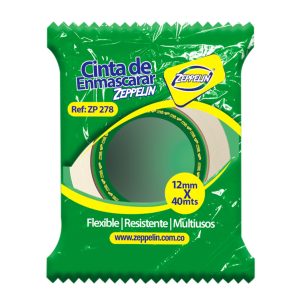 CINTA ENMASCARAR 1/2 X 40 YARDAS ZP 278 ZEPPELIN PC X168