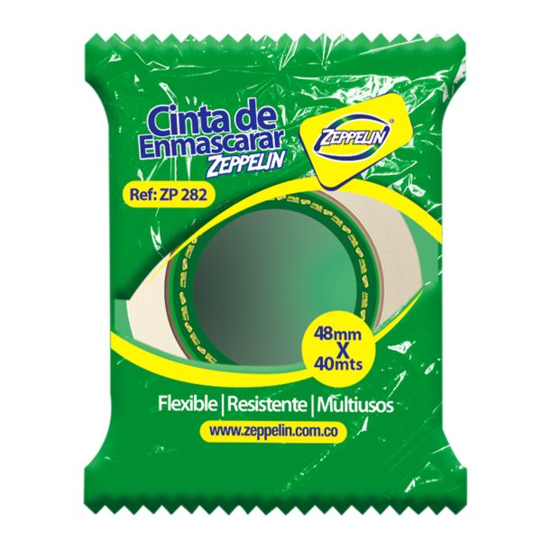 CINTA ENMASCARAR 2" X 40 YARDAS ZP 282 ZEPPELIN PC X72